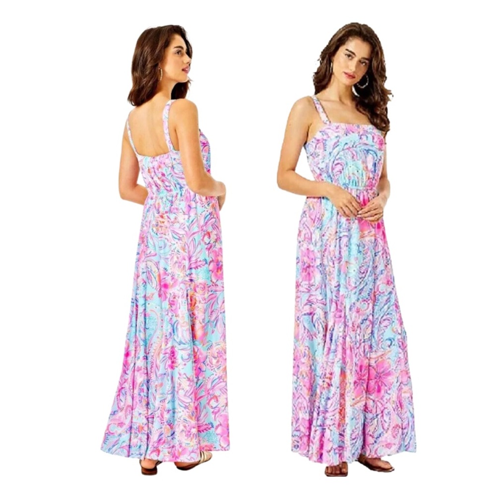 NWOT Lilly Pulitzer Isle De Coco Maxi Dress Size Medium